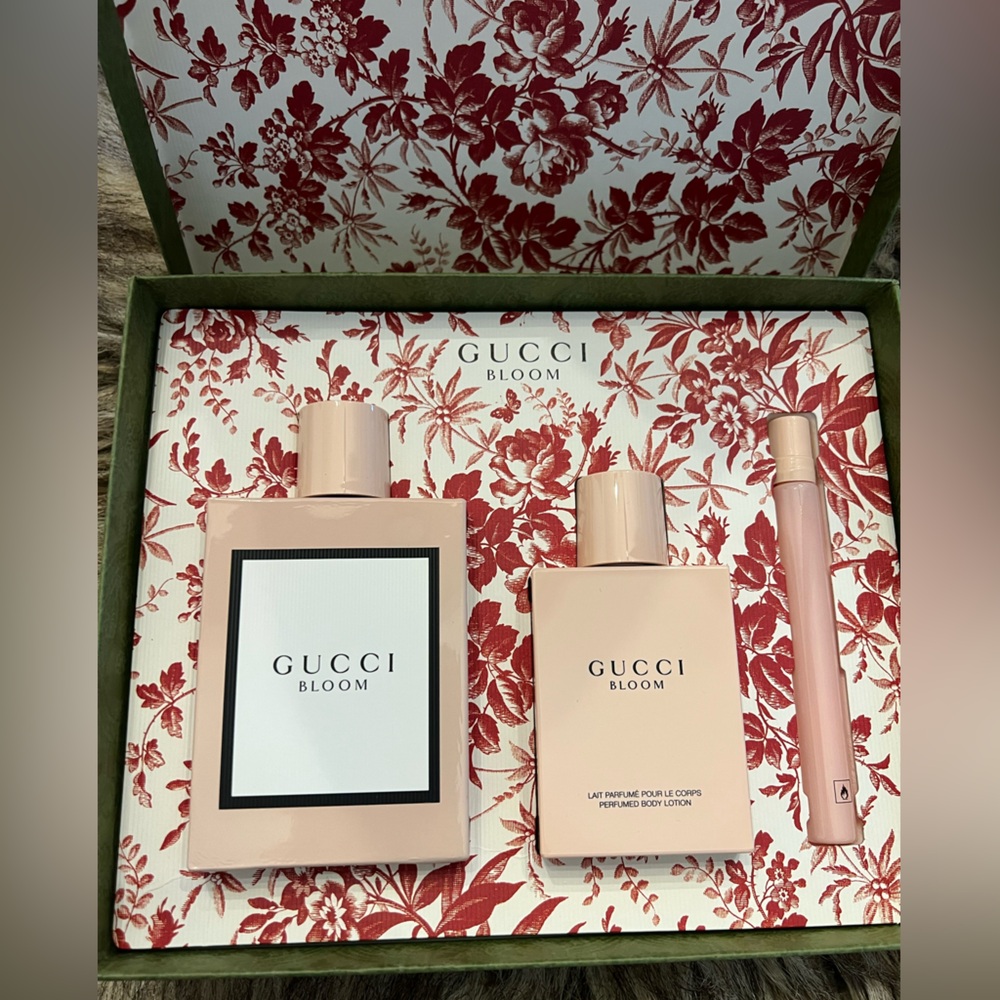 Gucci Beauty Bloom Fragrance trio Gift Set💋